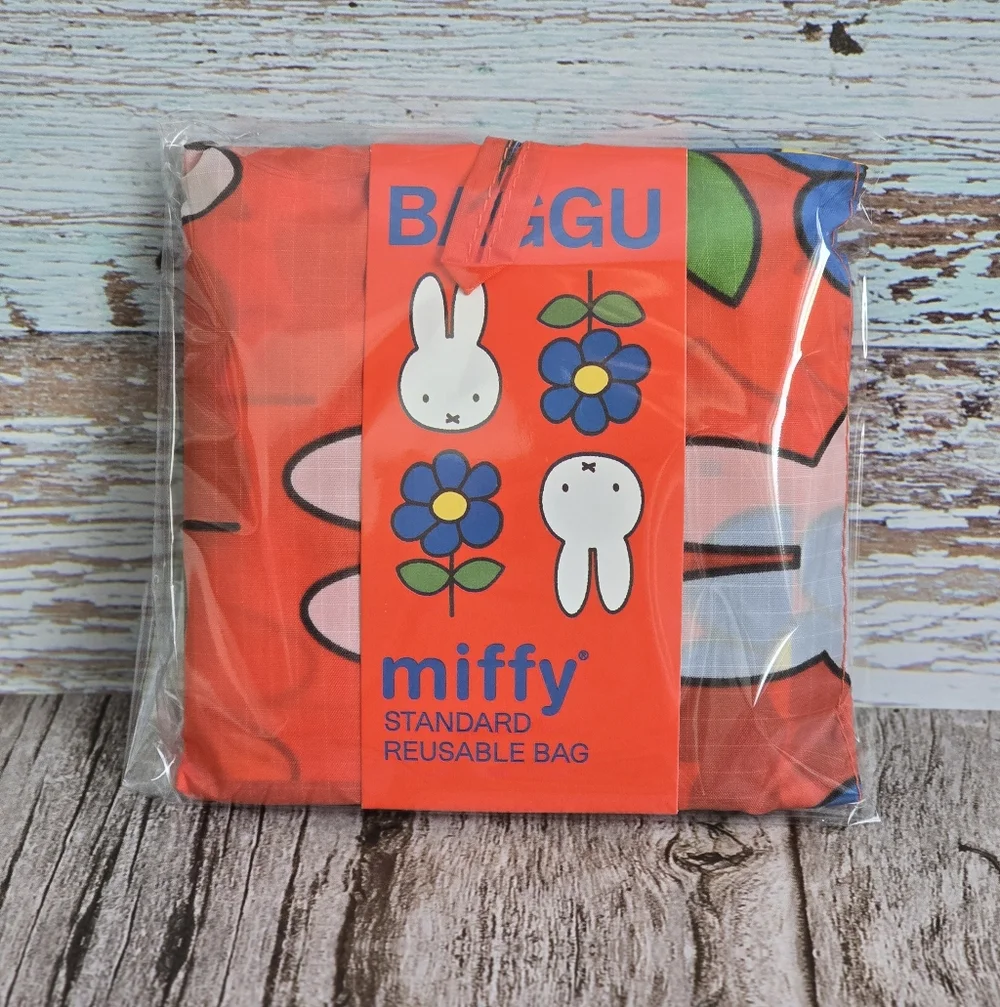 *NWT* BAGGU X MIFFY Floral Standard Bag - Picture 7 of 7